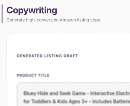 SEO Copywriting in the nozam app