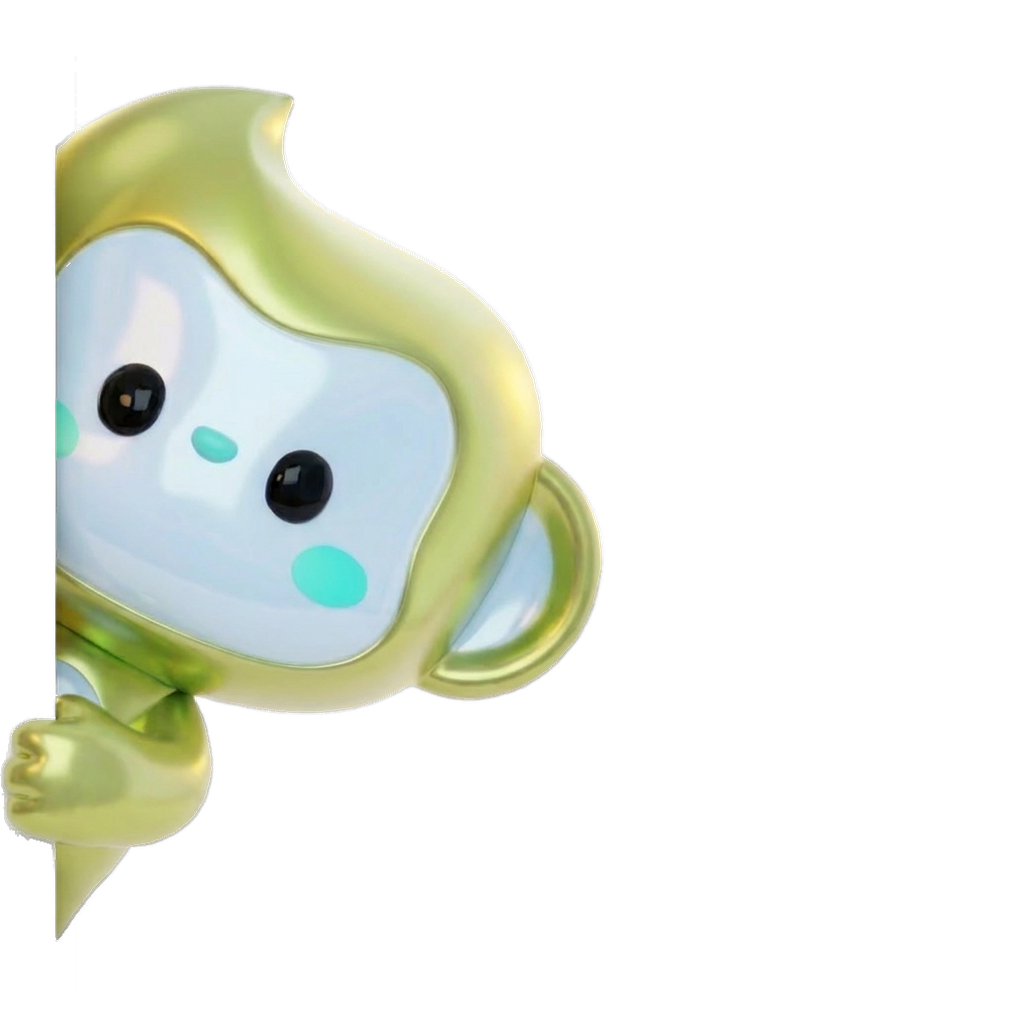 nozam mascot peeking in from the side